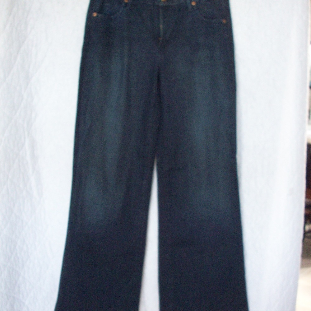Wide Leg Joe's Jeans - Dark Wash - 28 Waist